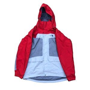 VINTAGE The North Face Dominant Triclimate Jacket XL Red/Gray
